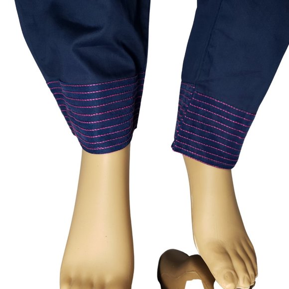 Almirah Junaid Jamshed Pakistani Shalwar Maxi-Style Kameez Viscose Cambric XS/36 - Picture 12 of 14